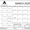 Casper Events Calendar Customize and Print