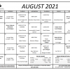 Casper Events Calendar - Customize and Print